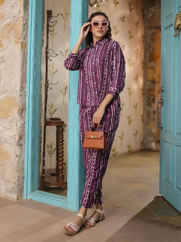 Cotton Printed Night Suit Set for Women