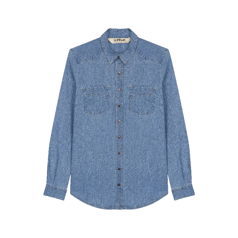 Chemise femme en jean Clair - Cévennes