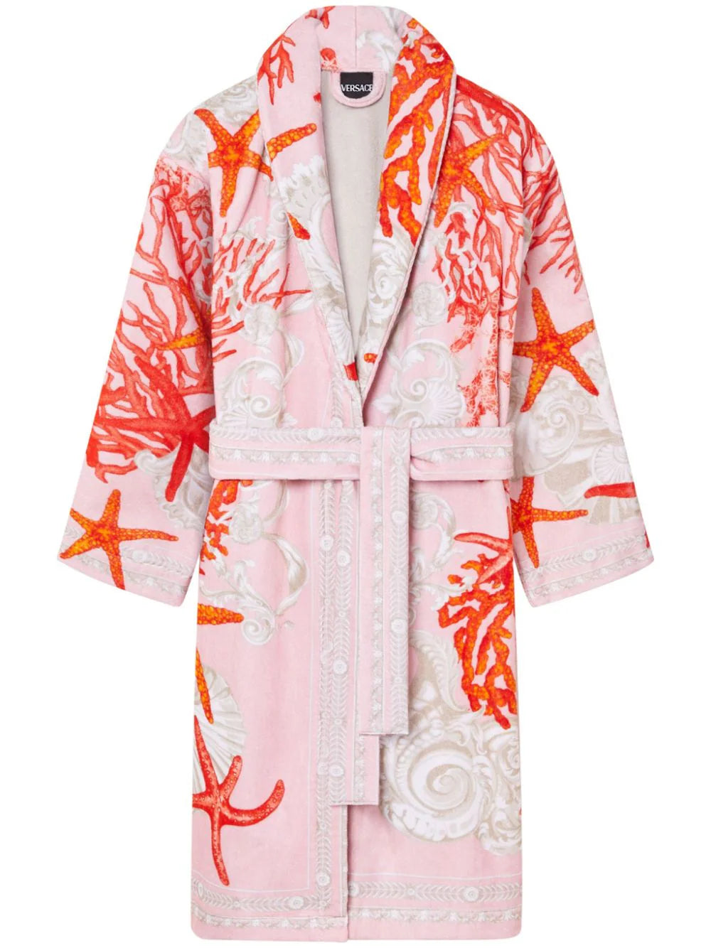 Versace La Mer Coral Bathrobe