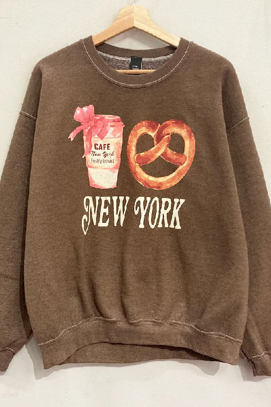 New York Pretzel Sweatshirt