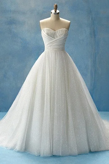 Sweetheart Ball Gown With Crisscross Ruching