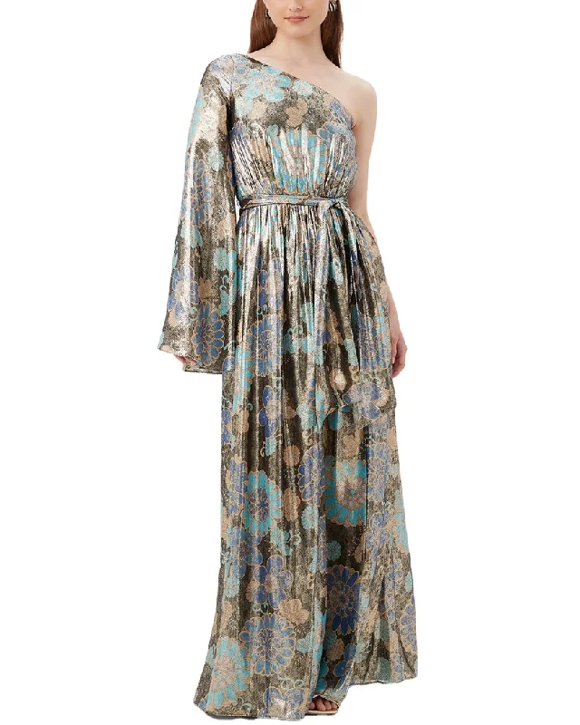 Trina Turk Amida Silk-Blend Maxi Dress