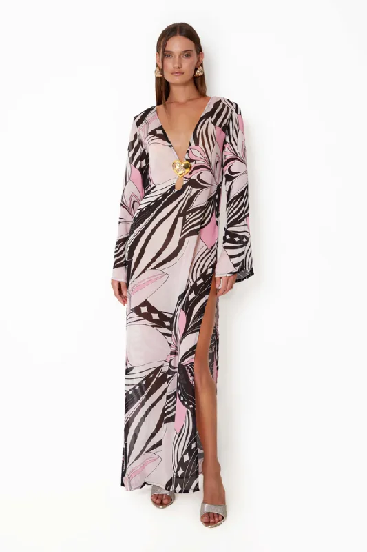 Hotline Heart Maxi Dress Allegro