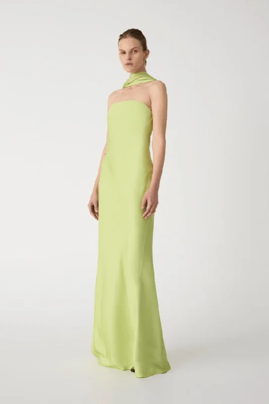 Lilia Maxi Dress Garden Green