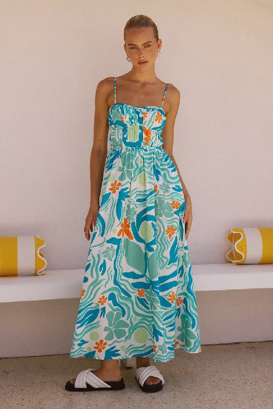 MONTERO MIDI DRESS - MONTERO PRINT