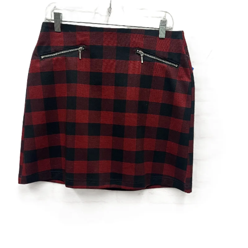 Skirt Mini & Short By Maurices In Red, Size: M