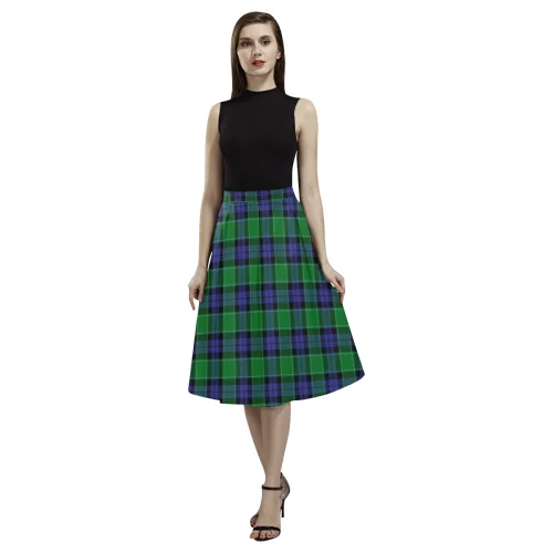 Graham of Menteith Modern Tartan Aoede Crepe Skirt