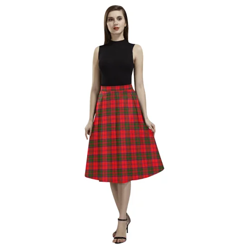 Grant Modern Tartan Aoede Crepe Skirt