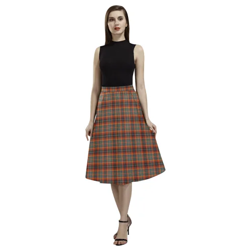 Innes Ancient Tartan Aoede Crepe Skirt