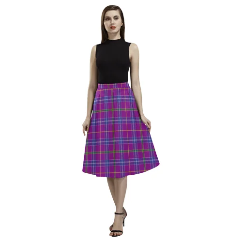 Jackson Tartan Aoede Crepe Skirt