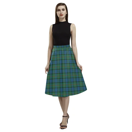 Lauder Tartan Aoede Crepe Skirt