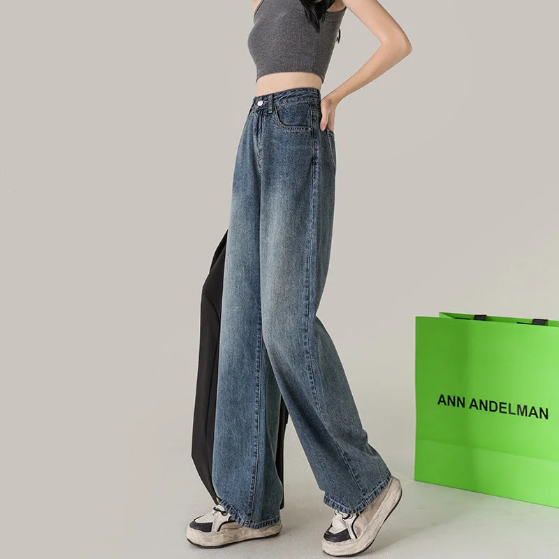 NiDELL: Women’s Vintage Trousers Long Pants for Autumn