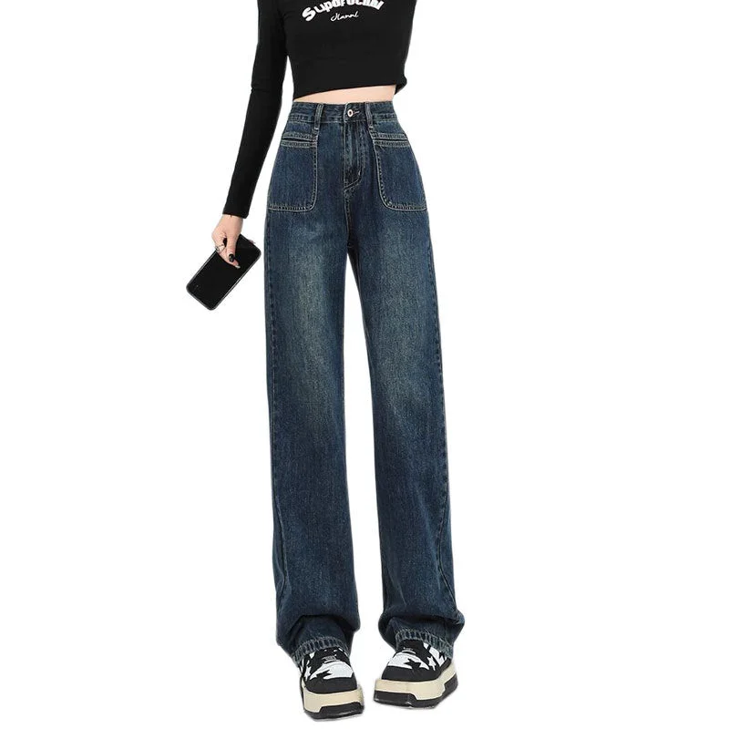 NiDELL: Women’s Elegant Jeans Long Pants for Summer