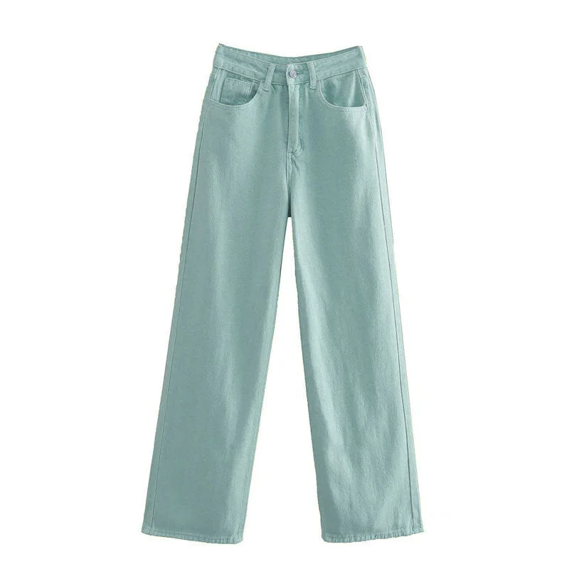 NiDELL: Women’s Elegant Jeans long pants for Summer