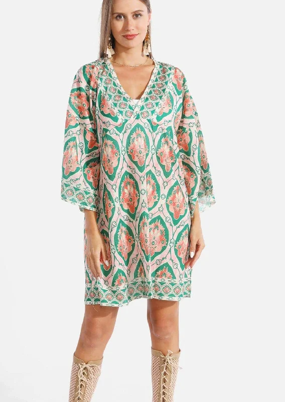 Genesis Abstract Cover Up Dress