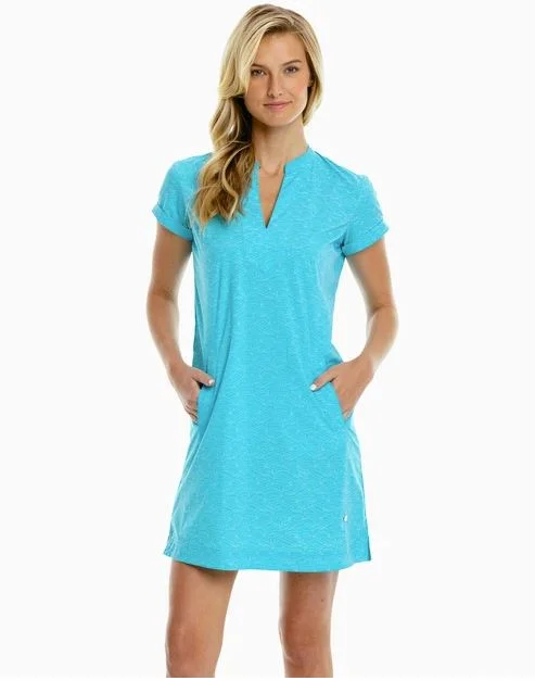 BAILY WAVE PRINT BRRR® SHIRT DRESS