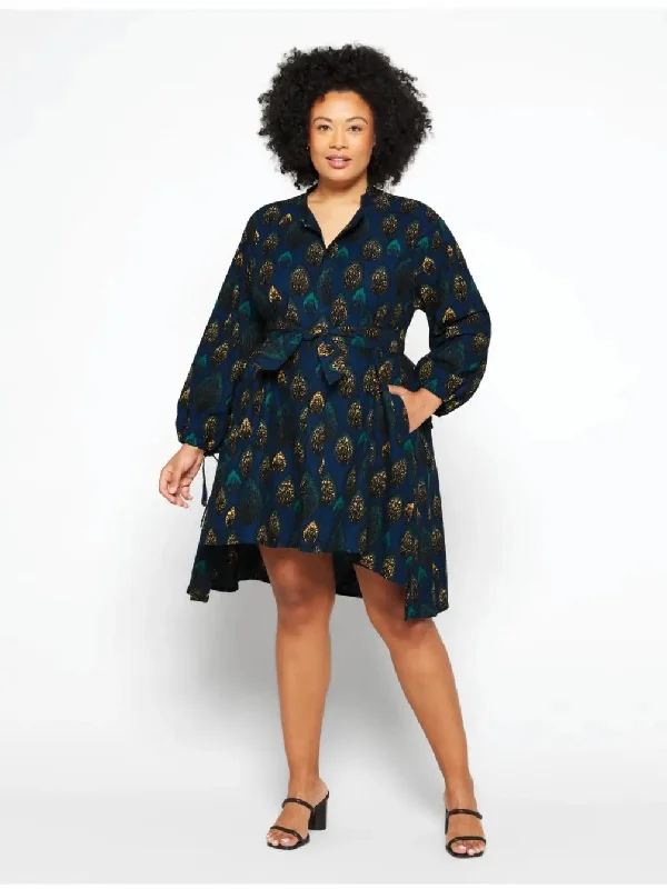 Fea Oversized Shirt Dress